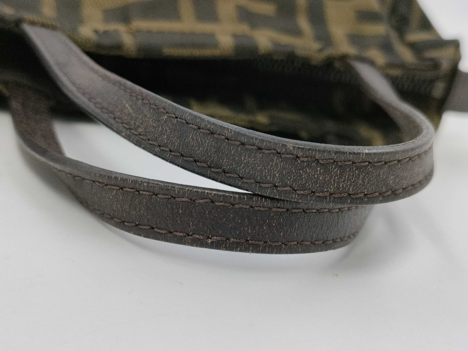 FENDI Zucca pattern Fendi Zucca hand pouch handbag