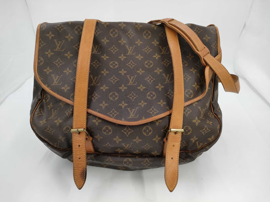 LOUIS VUITTON Monogram Saumur Shoulder Bag
