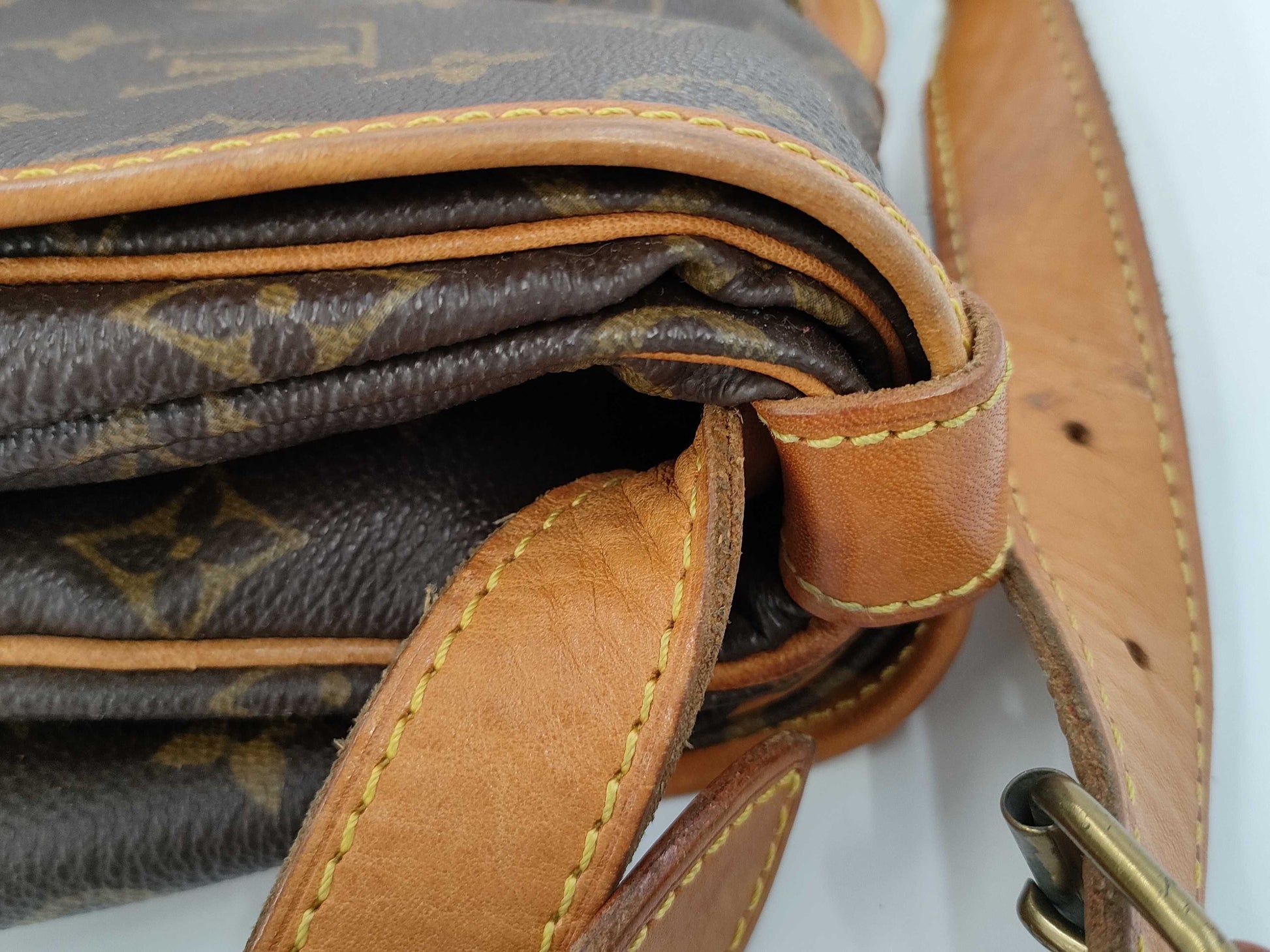 LOUIS VUITTON Monogram Saumur Shoulder Bag