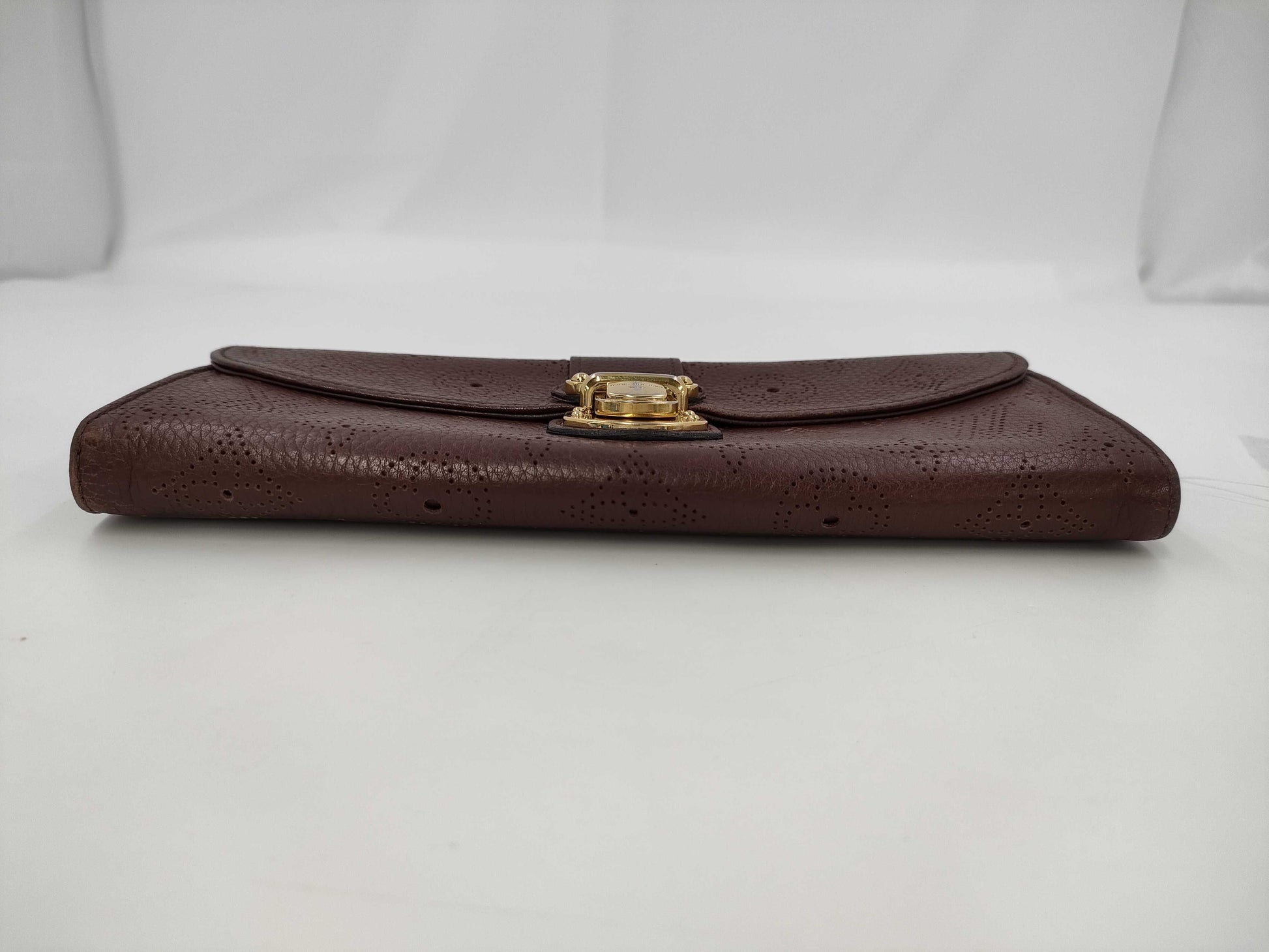 LOUIS VUITTON Mahina Brown Long Wallet