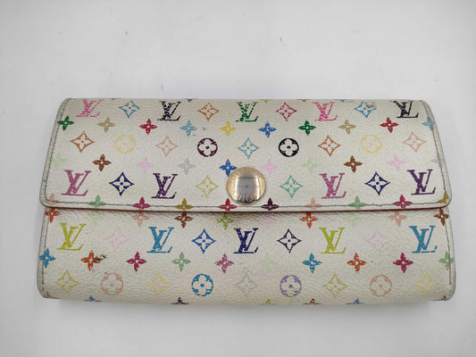 LOUIS VUITTON Multicolor Long Wallet