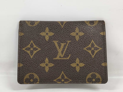 LOUIS VUITTON Monogram Pass Case Card Case/Pass Case/Business Card Case