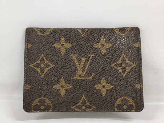 LOUIS VUITTON Monogram Pass Case Card Case/Pass Case/Business Card Case