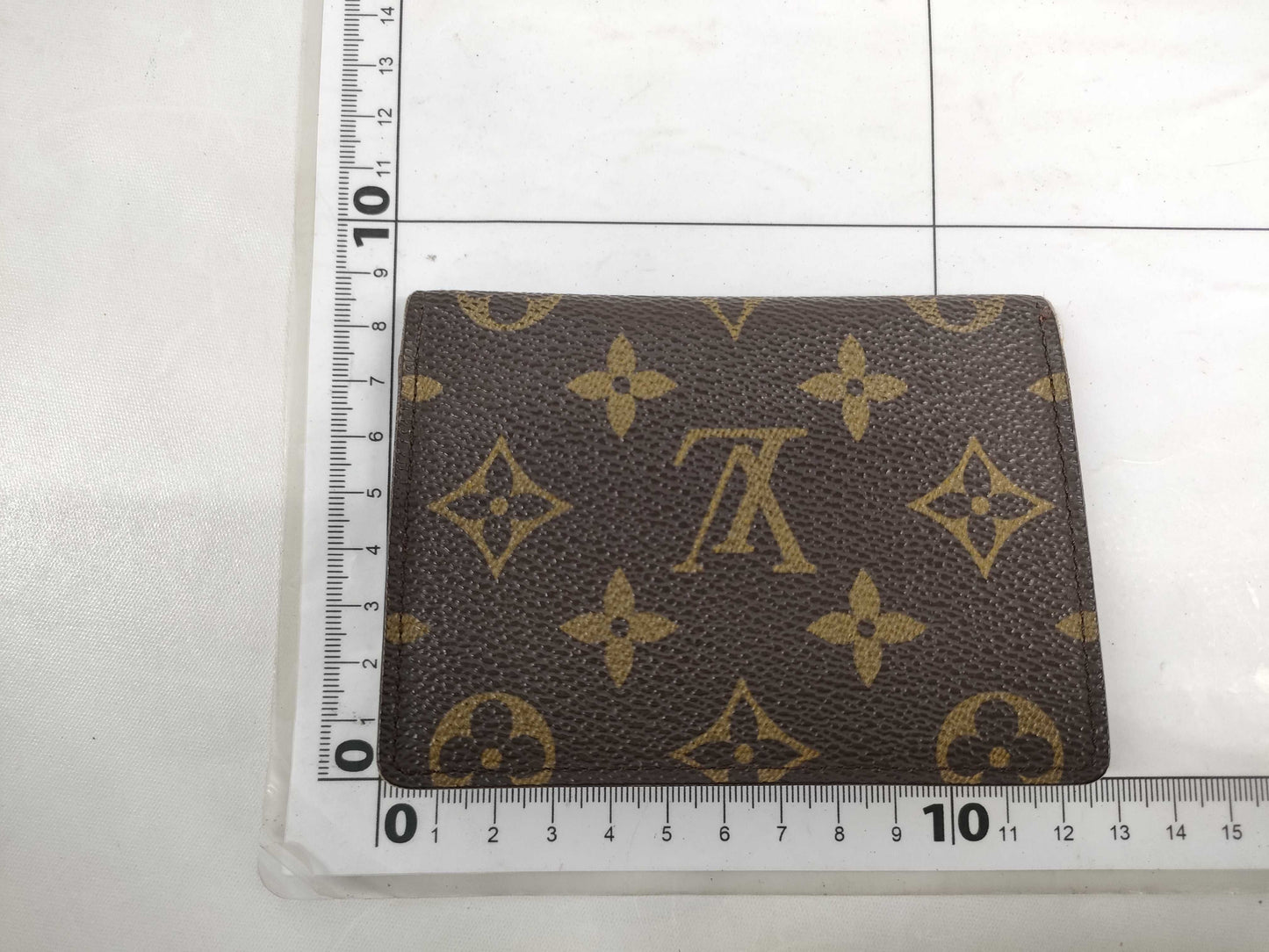 LOUIS VUITTON Monogram Pass Case Card Case/Pass Case/Business Card Case