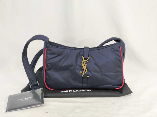 SAINT LAURENT SAINT LAURENT SAINT LAURENT Unused One-Shoulder Bag YSL GD Hardware Navy Dust Bag Shoulder Bag