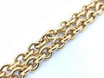 CHANEL Coco Mark Vintage Chain Necklace