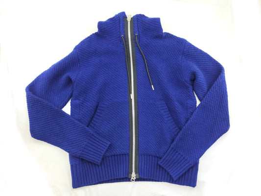 Sacai Knit Zip-Up Hoodie Jacket