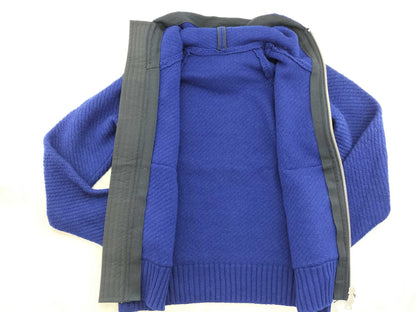 Sacai Knit Zip-Up Hoodie Jacket