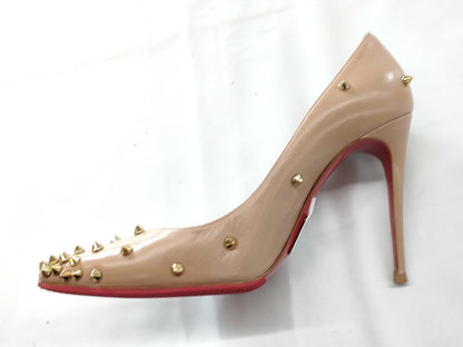 Christian Louboutin Studded High Heel Pumps, Size 36