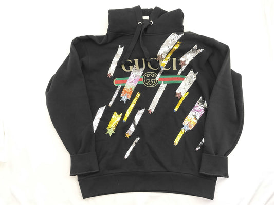 GUCCI Vintage Logo Shooting Star Hoodie Top