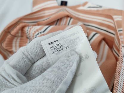 LOUIS VUITTON LOUIS VUITTON Louis Vuitton Silk Henley Neck Tank Top M Tops