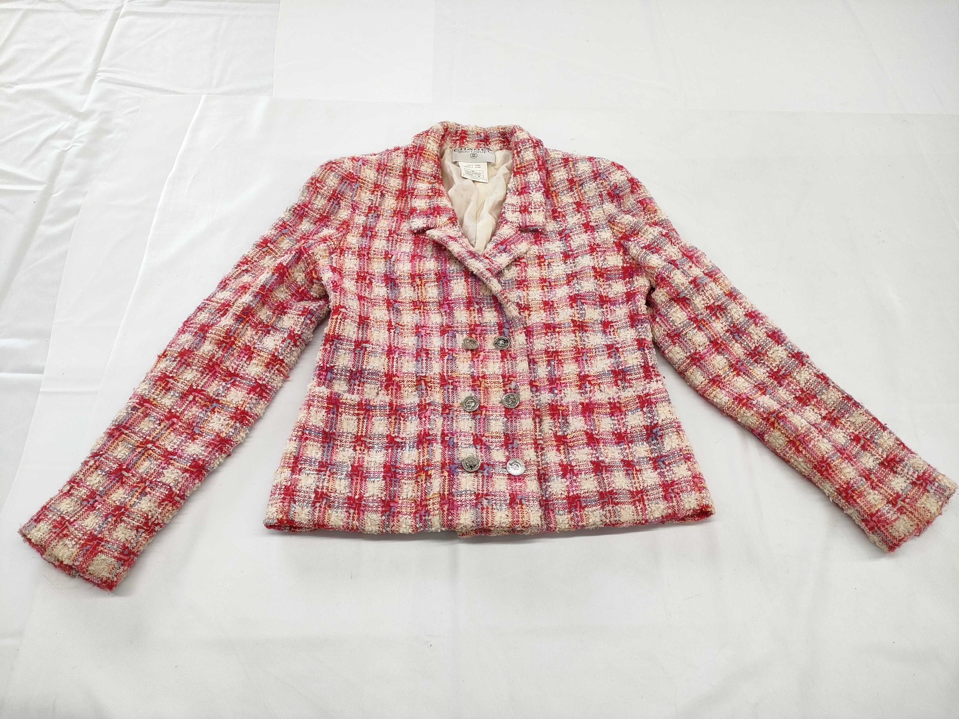 CHANEL Mademoiselle Tweed Jacket, Size 38