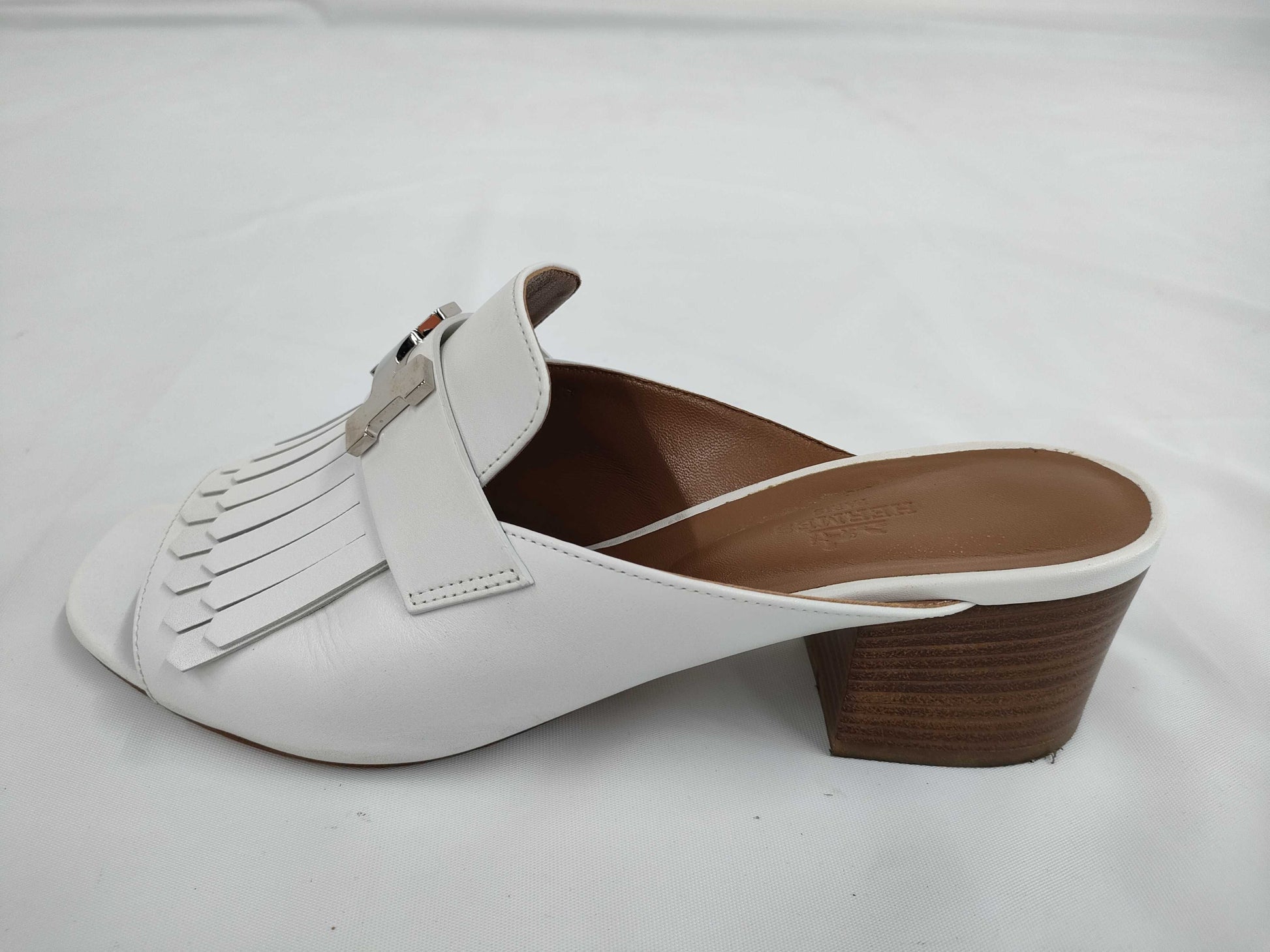 HERMES Alma Sandals, Size 38 1/2