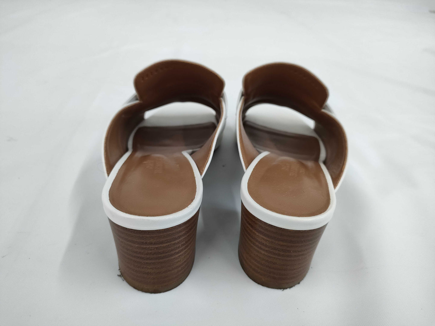 HERMES Alma Sandals, Size 38 1/2