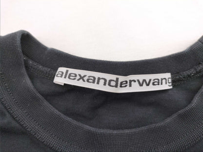 ALEXANDER WANG Logo Long Sleeve T-Shirt Tops