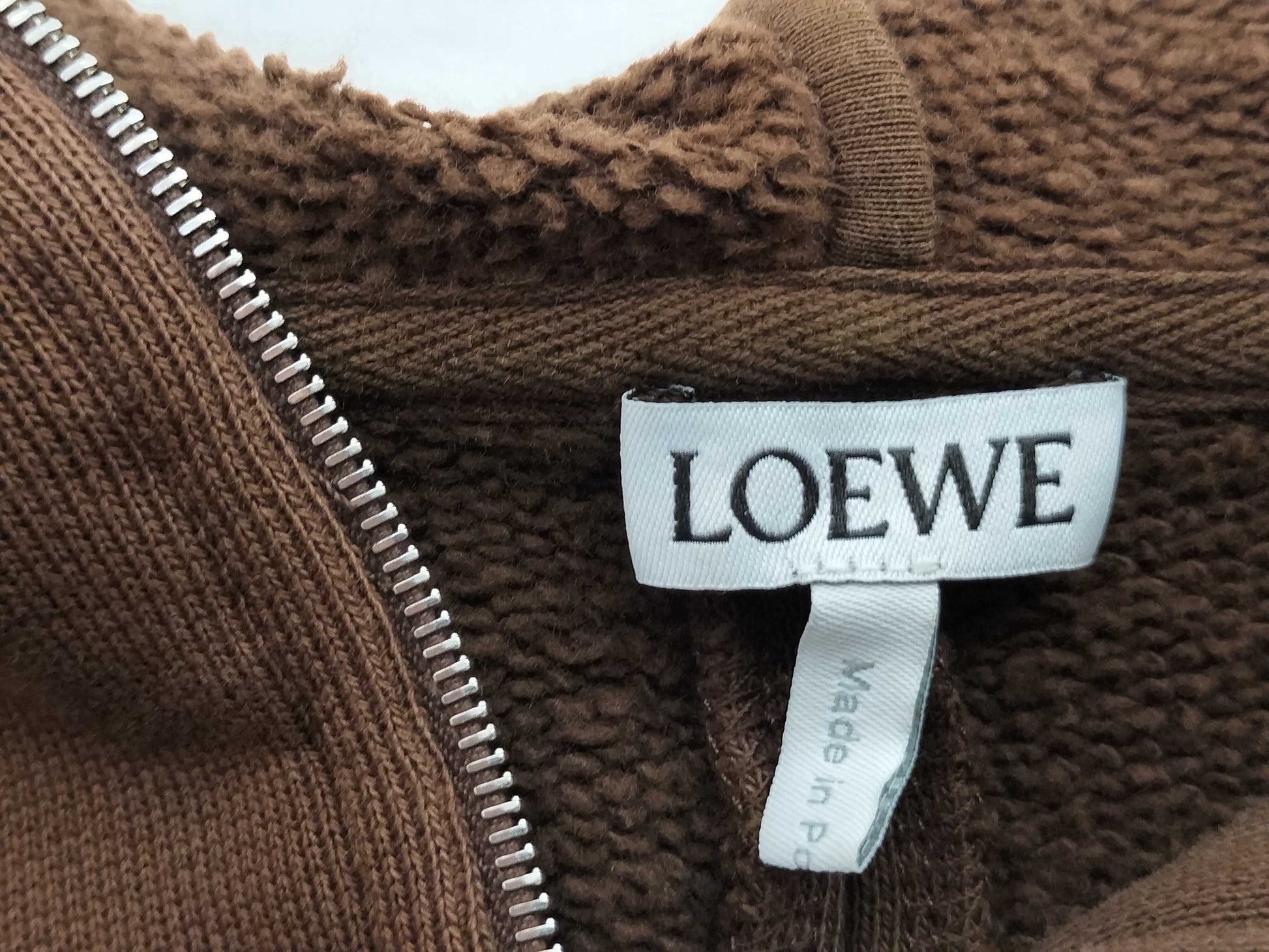 LOEWE Anagram Embroidered Over Hoodie Top