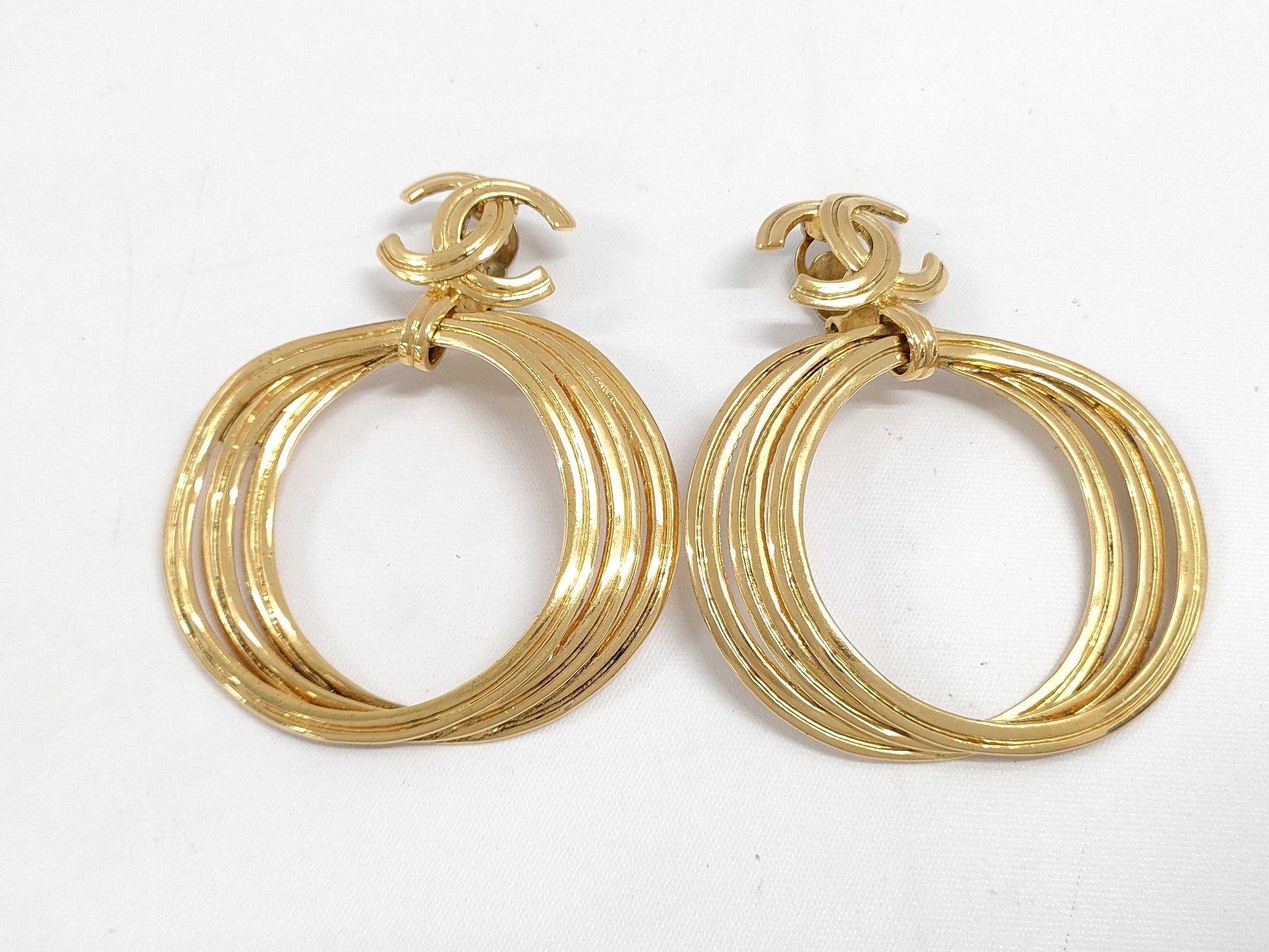 CHANEL CHANEL Earrings Circle Earrings