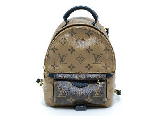 LOUIS VUITTON Monogram Reverse Palm Springs Backpack MINI M42411 FL0230 Backpack