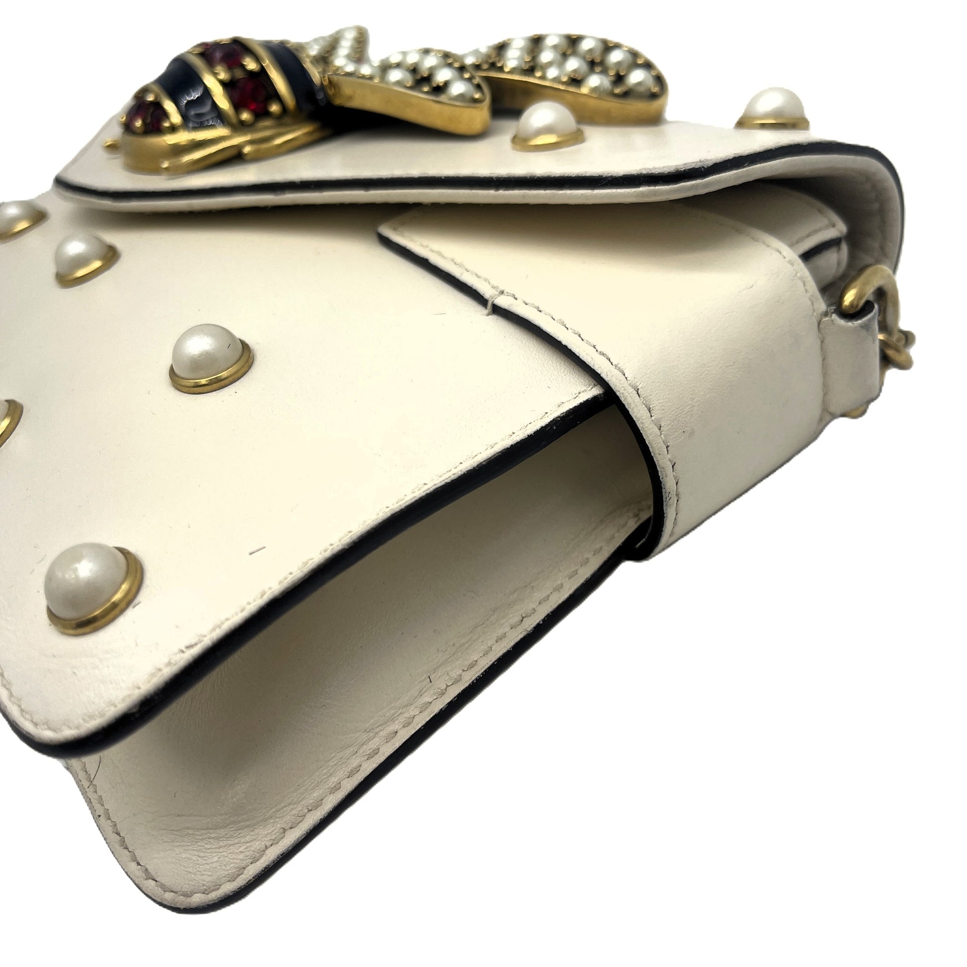 GUCCI Queen Margaret Pearl Shoulder Bag Shoulder Bag