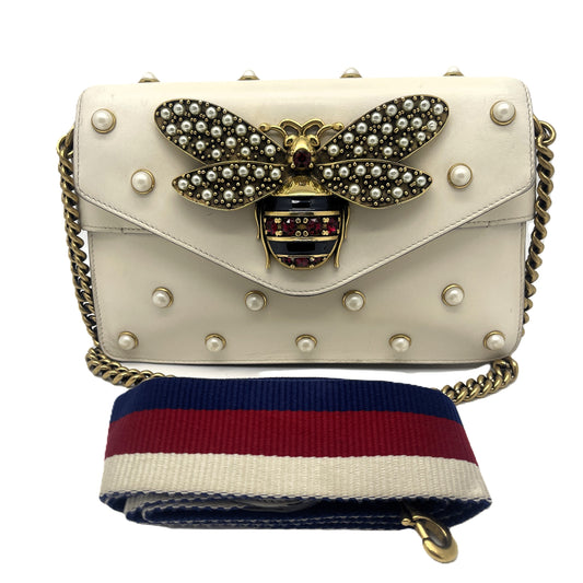 GUCCI Queen Margaret Pearl Shoulder Bag Shoulder Bag