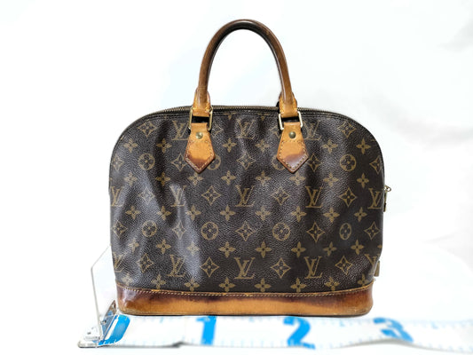 LOUIS VUITTON Monogram Alma M51130 BA1905 Brown Handbag