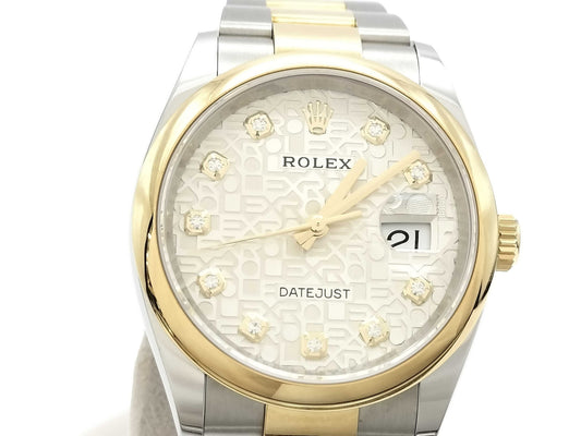 ROLEX Datejust 126203G 92Y49113 Horicon Dial Men's Watch