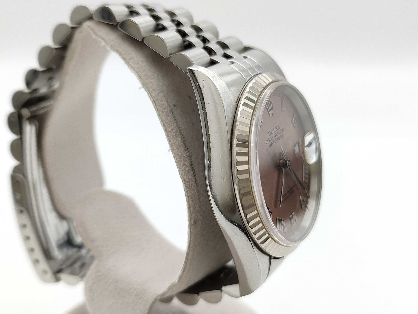 ROLEX Datejust 16234 A155126 Pink Dial Boys' Watch