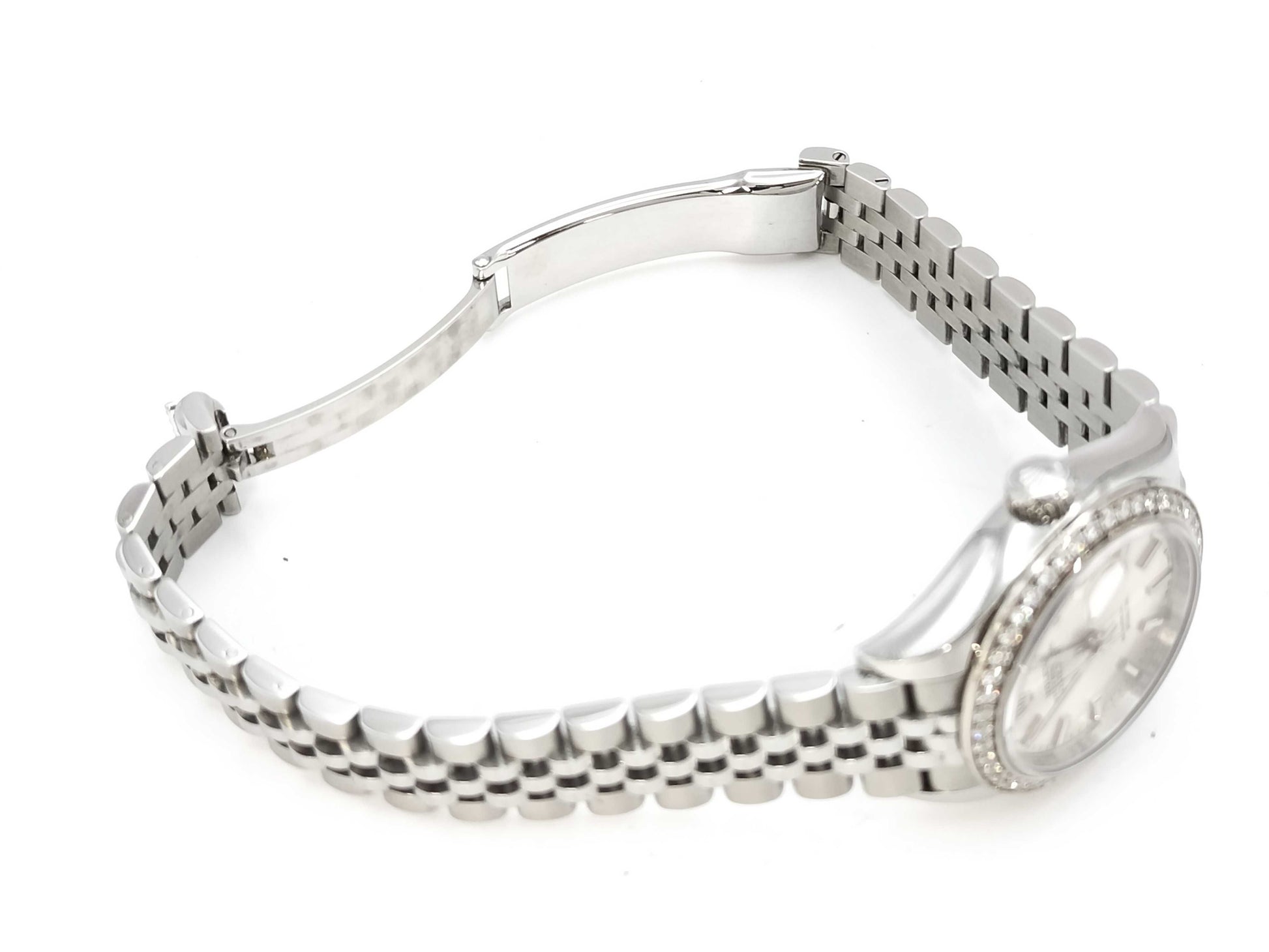 ROLEX Datejust 279384RBR 7895J680 Silver Dial Women's Watch