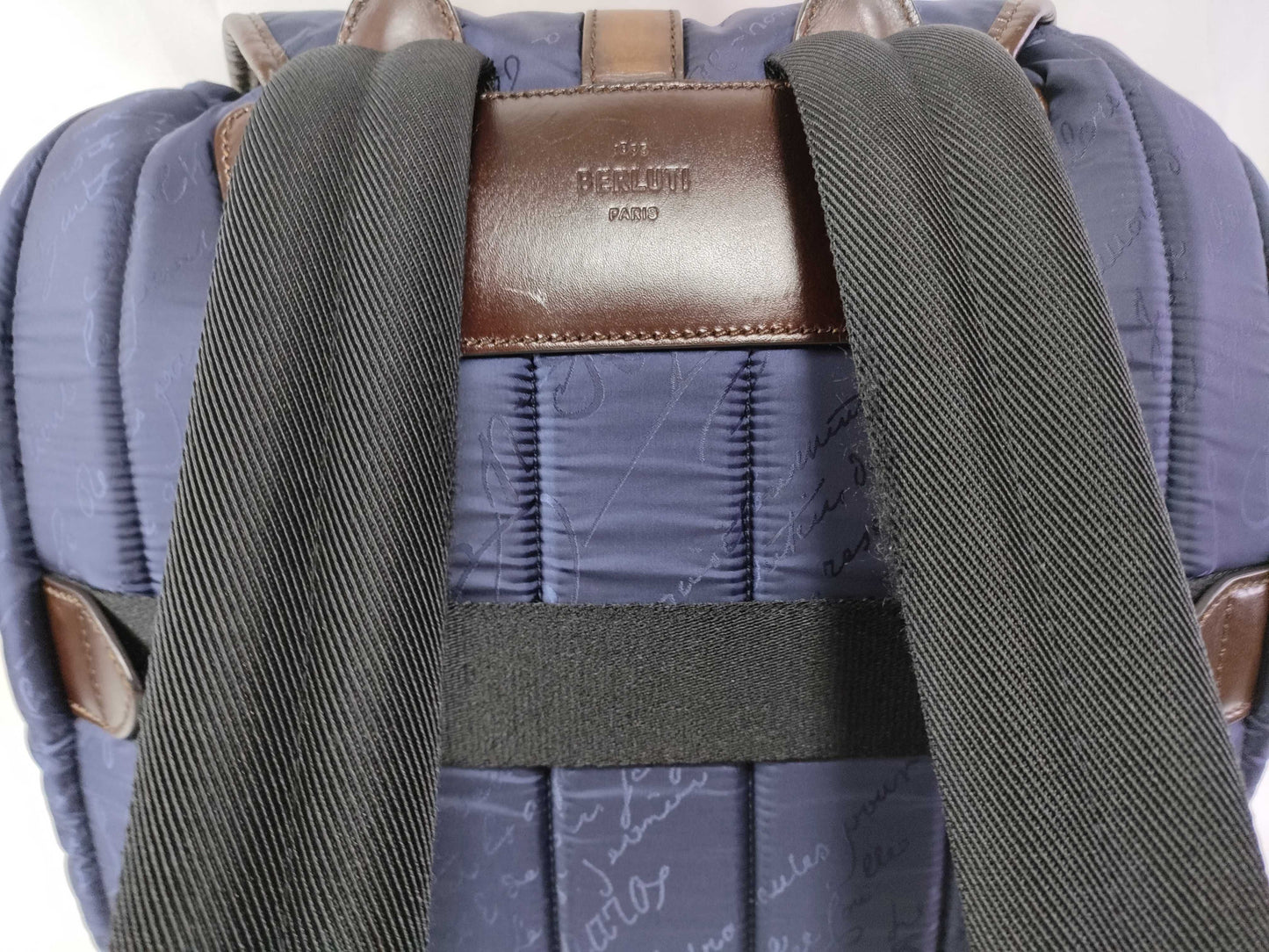 Berluti Scritto Nylon Backpack