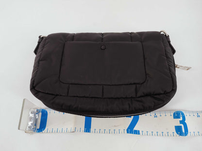 PRADA Nylon Prada Locking Hardware Nylon Shoulder Bag