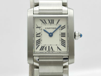 Cartier Tank Française SM W51008Q3 2384 531521MX Quartz Women's Watch