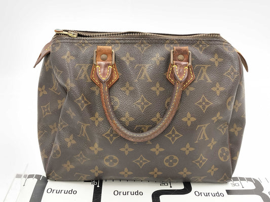 LOUIS VUITTON Monogram Speedy 25 M41528/VI1923 Boston Bag
