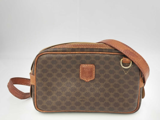 CELINE Macadam Shoulder Bag