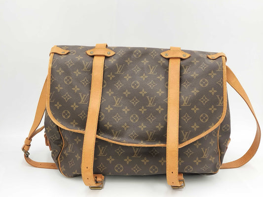 LOUIS VUITTON Monogram Saumur 43 M42252/AR0812 Shoulder Bag