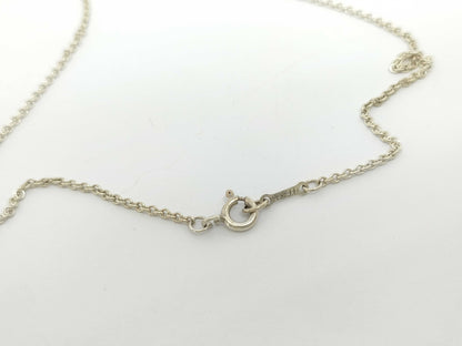 Tiffany & Co. Tiffany & Co. Open Heart Necklace, SV925, 5.4g
