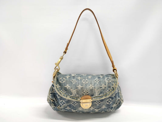 LOUIS VUITTON Monogram Denim Mini Pretty Bag M95050/CA0046