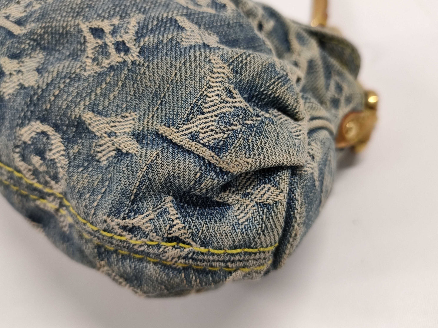 LOUIS VUITTON Monogram Denim Mini Pretty Bag M95050/CA0046