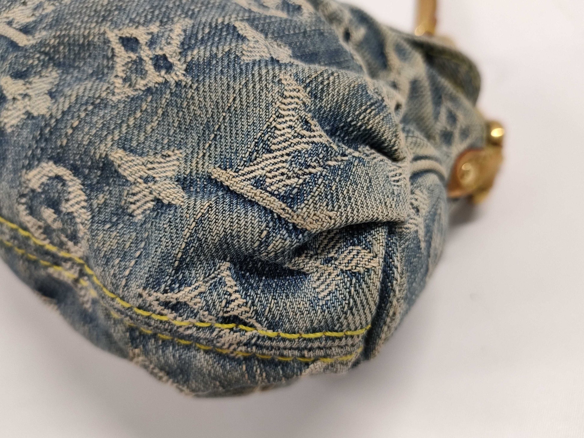 LOUIS VUITTON Monogram Denim Mini Pretty Bag M95050/CA0046