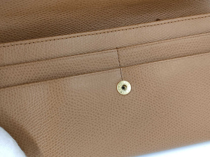 BVLGARI Grained Leather Wallet