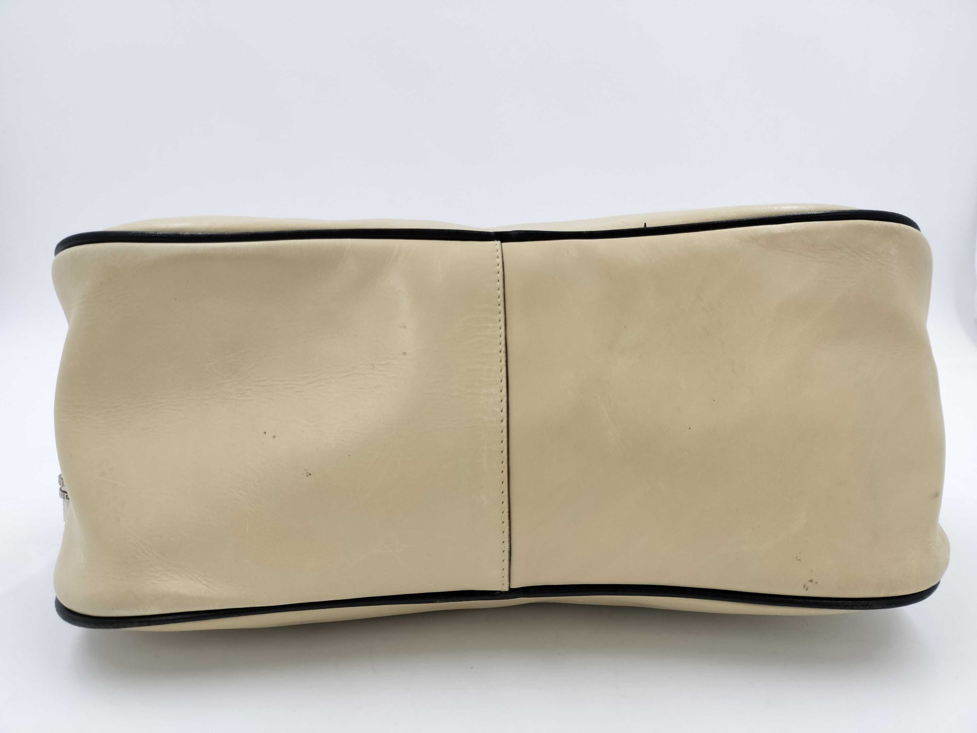 PRADA Prada Bowling Bag Leather Handbag