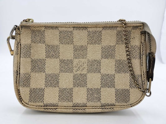 LOUIS VUITTON Louis Vuitton Handbag Accessoires Damier N58010 Pouch