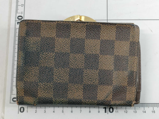 LOUIS VUITTON Damier Viennois MI1024 Wallet