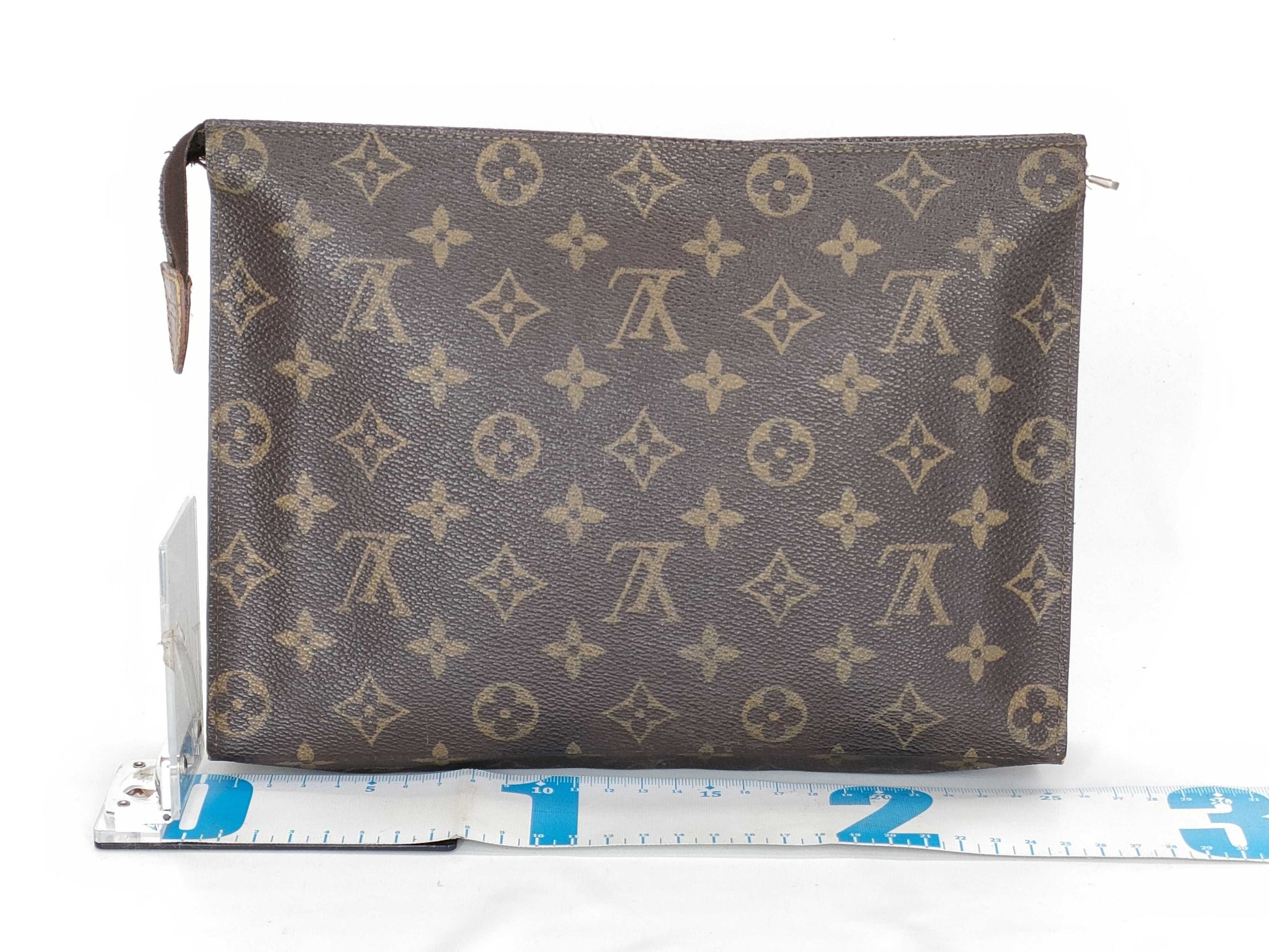 LOUIS VUITTON Monogram Monogram Pochette Toilette M47542 Pouch