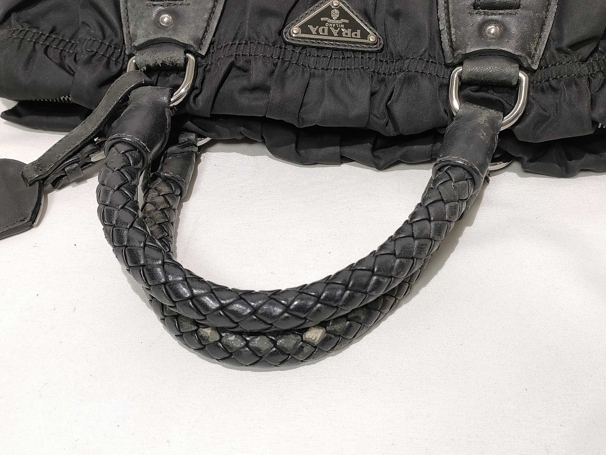 PRADA PRADA Gathered Handbag Handbag