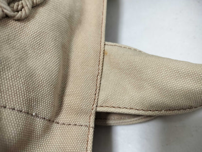 PRADA Prada Canapa Denim Handbag with Triangle Logo