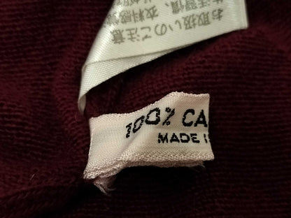 Arnis Knit Sweater, 100% Cashmere, Size 52, Tops