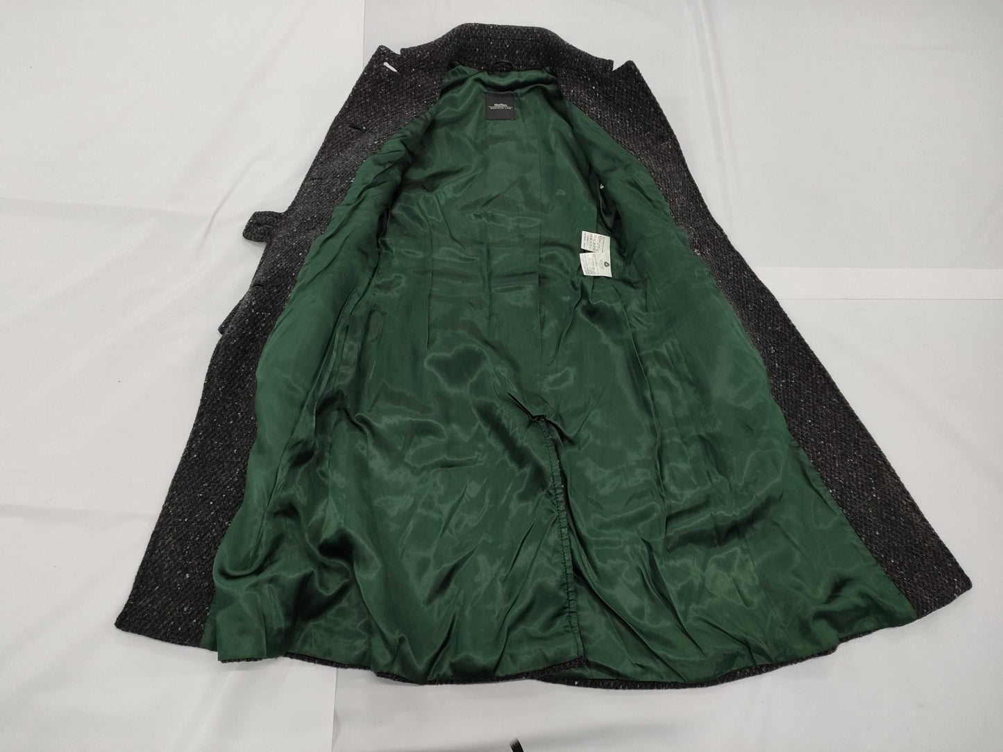 Max Mara Coat Long Wool Size 38 Coat