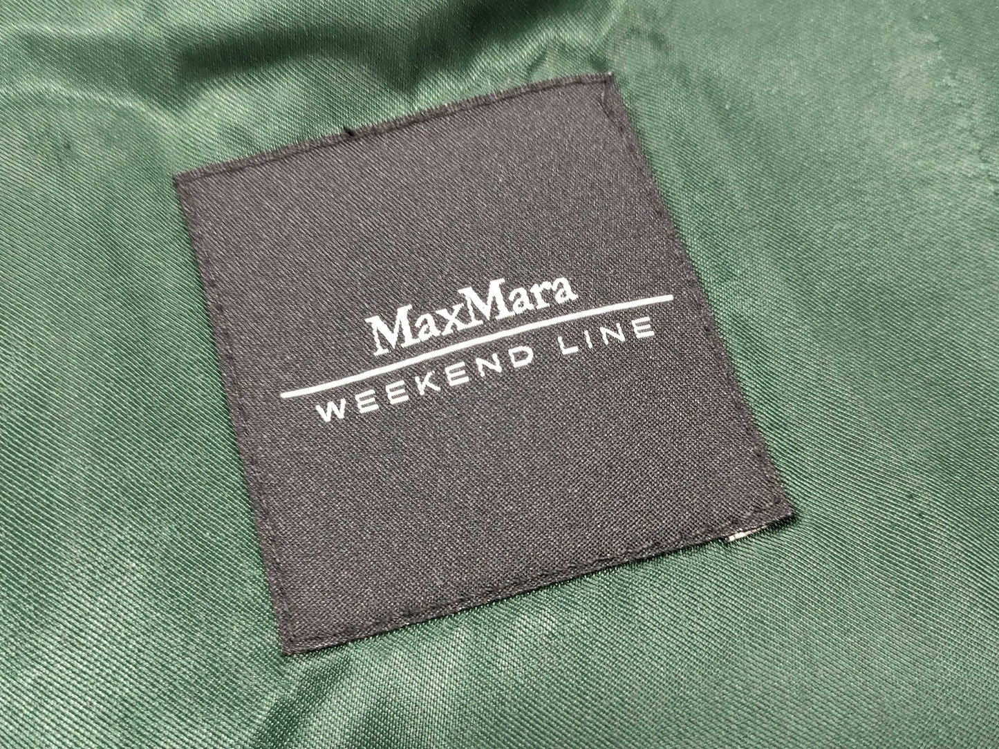 Max Mara Coat Long Wool Size 38 Coat