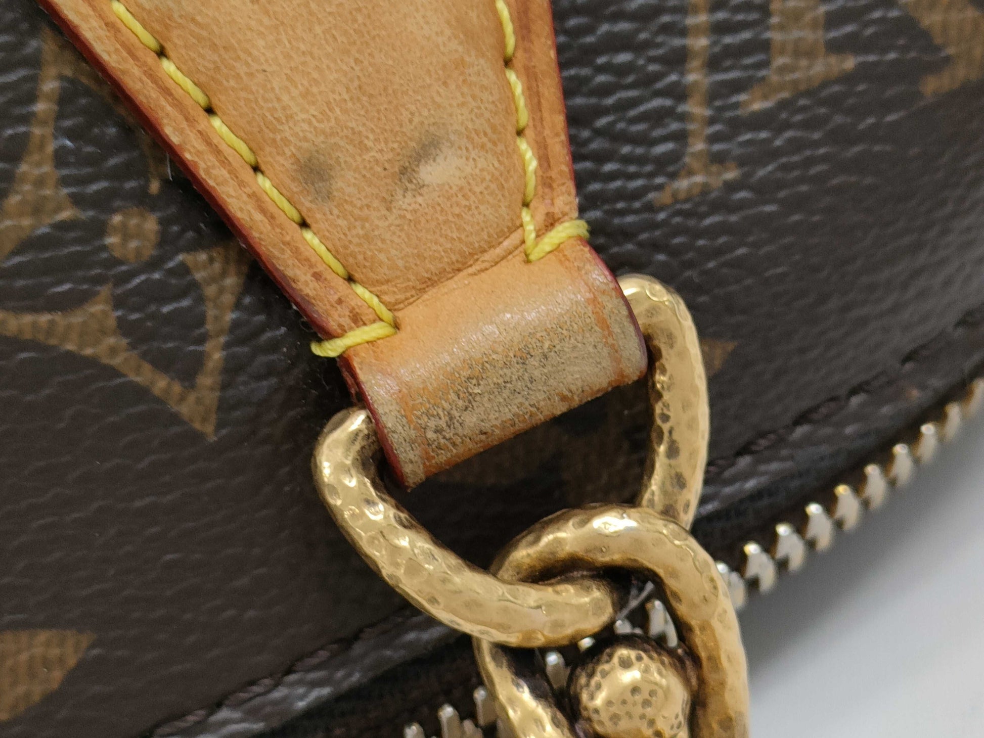 LOUIS VUITTON Monogram Speedy Chain 20 M40988 CA2173 Handbag