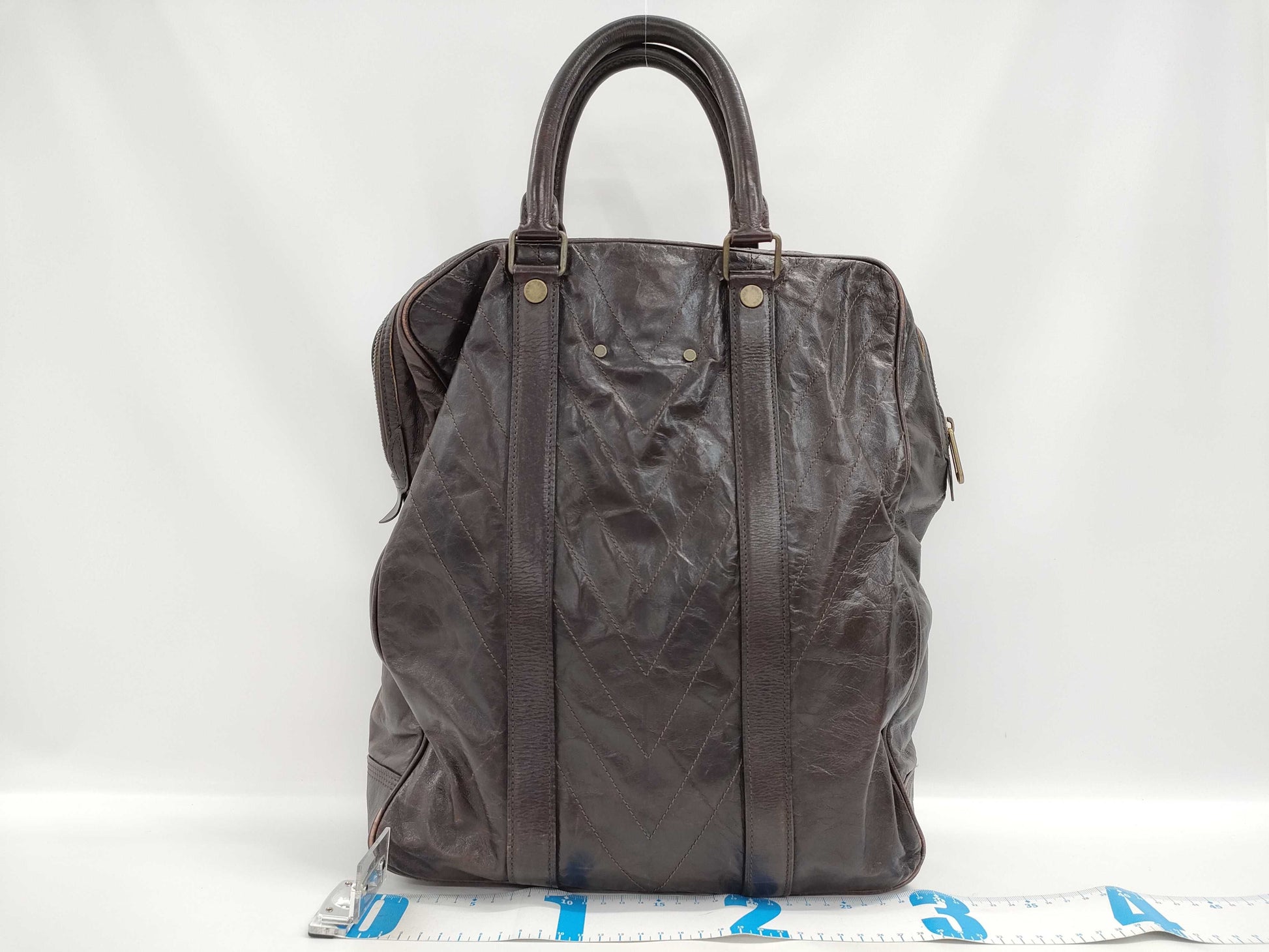 LOUIS VUITTON Cuir Soana Cabas M95691 FO1017 Tote Bag